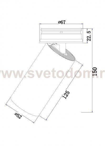 Потолочный светильник Maytoni C057CL-L12B3K FOCUS LED