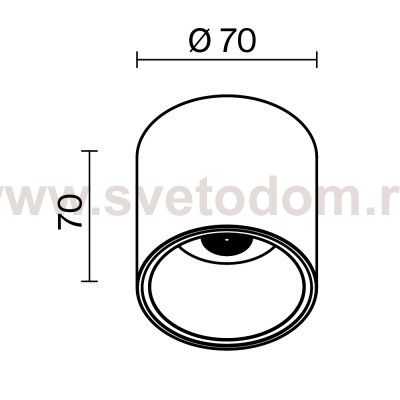 Потолочный светильник Maytoni C064CL-L12B3K Alfa LED