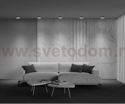 Потолочный светильник Technical C066CL-12W3-6K-B