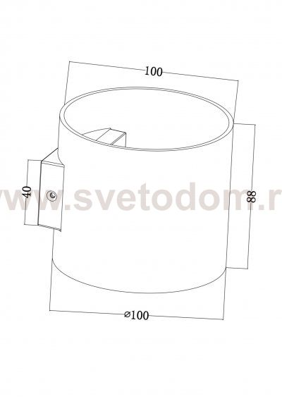 Бра Maytoni C066WL-01W Rond