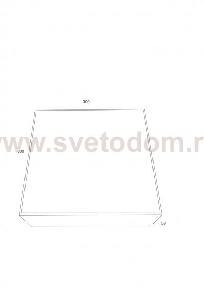 Потолочный светильник Maytoni C067CL-L40W4K Zon