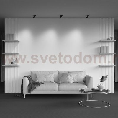 Встраиваемый светильник Maytoni C071CL-7W2.7K-B FOCUS LED