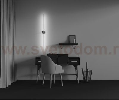 Настенный светильник (бра) Maytoni C084WL-L18BS2.7K-1