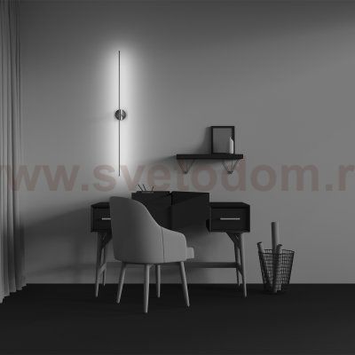 Настенный светильник (бра) Maytoni C084WL-L18BS2.7K-1