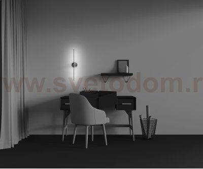 Настенный светильник (бра) Maytoni C084WL-L7BS2.7K-1