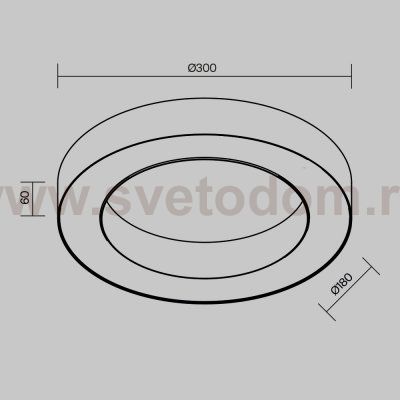 Потолочный светильник Technical C093CL-24W4K-W