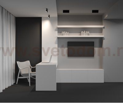 Потолочный светильник Maytoni C133CL-12W4K-B Basis Rot