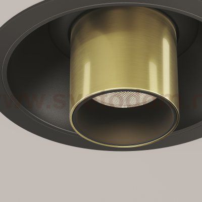 Встраиваемый светильник Maytoni C140RS-L300-7W3K-BBS Focus T