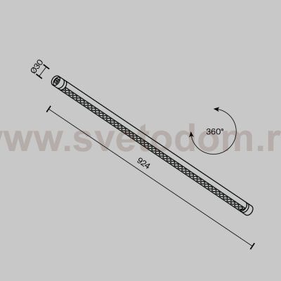 Светильник Technical C149CL-L900-24W3K-B