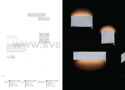 Бра Maytoni C198-WL-01-12W-W Pero