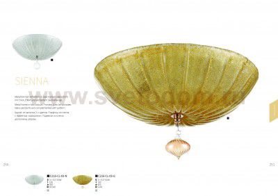 Люстра Maytoni C216-CL-03-G Sienna