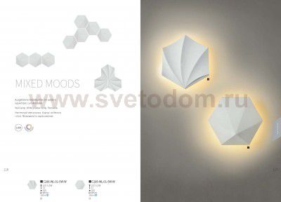 Бра Maytoni C285-WL-01-5W-W Mixed Moods