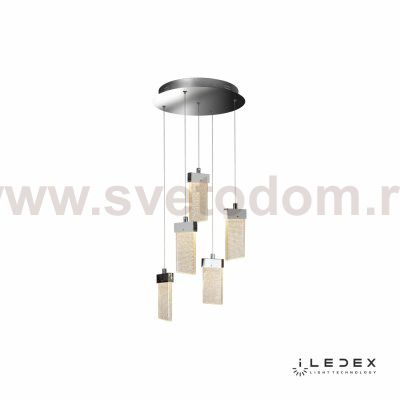Подвесной светильник iLedex Pixel C4430-5R Хром