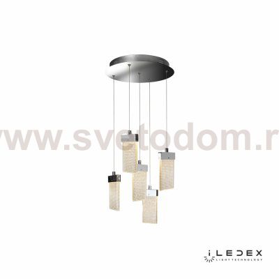 Подвесной светильник iLedex Pixel C4430-5R Хром