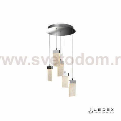 Подвесной светильник iLedex Pixel C4430-5R Хром