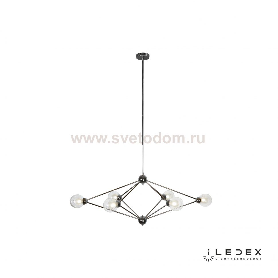 Потолочная люстра iLedex Modo C4458-6B Хром
