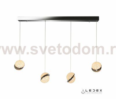 Подвесной светильник iLedex Crystal Ball C4474-4L Хром