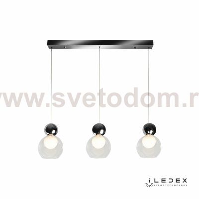 Подвесной светильник iLedex Blossom C4476-3L Хром