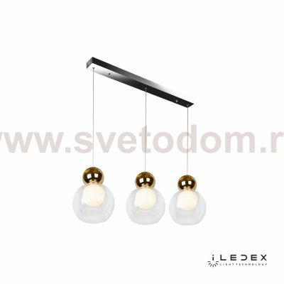 Подвесной светильник iLedex Blossom C4476-3L Золотой