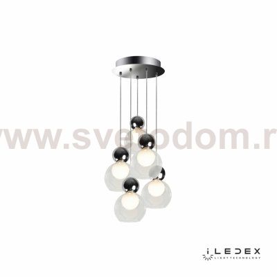 Подвесной светильник iLedex Blossom C4476-5R Хром