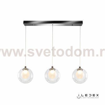 Подвесной светильник iLedex Epical C4492-3L Хром