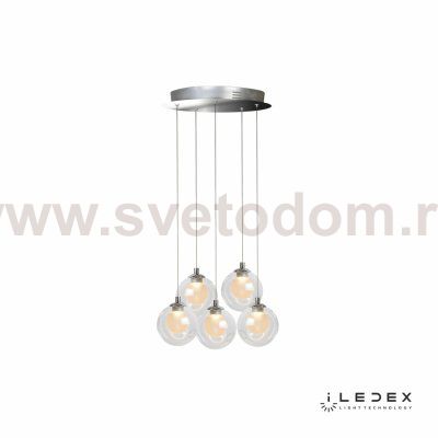Подвесной светильник iLedex Epical C4492-5R Хром
