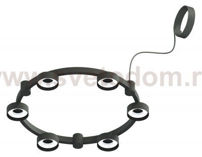 Корпус светильника Techno Ring подвесной для насадок D85 Ambrella C9232 C