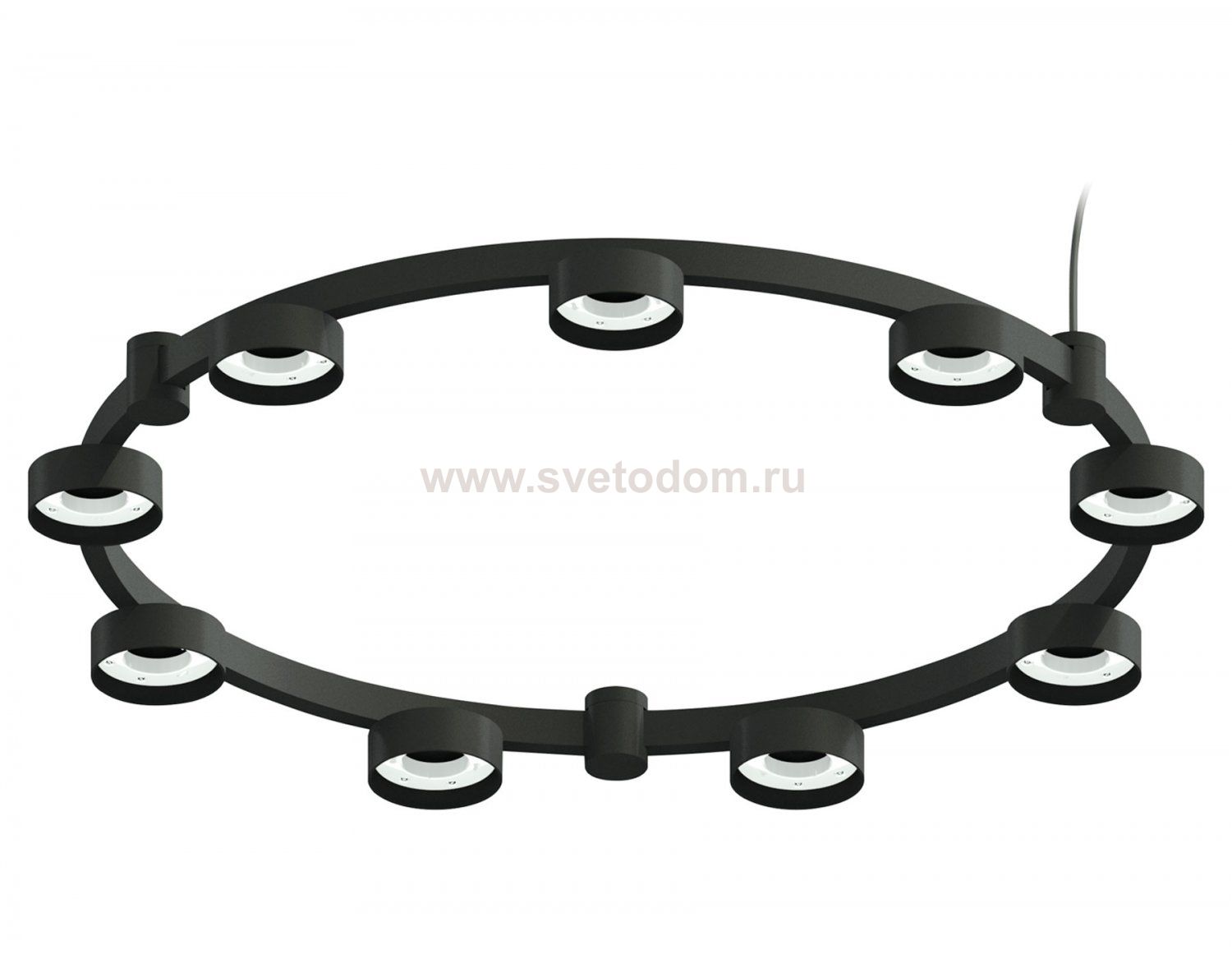 Корпус светильника Techno Ring подвесной для насадок D85 Ambrella C9242 C