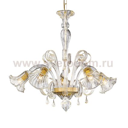 Люстра Ideal Lux CA D ORO SP5