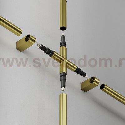 Комплектующие для систем освещения с токоведущими элементами Technical CA008TX-BS