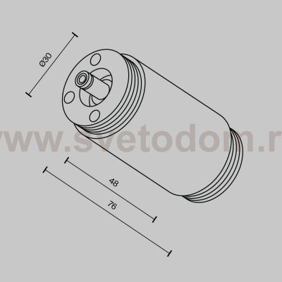 Комплектующие для систем освещения с токоведущими элементами Technical CA013IC-B