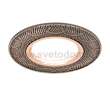 Светильник Gauss Antique CA027 Круг. Бронза, Gu5.3 (CA027)