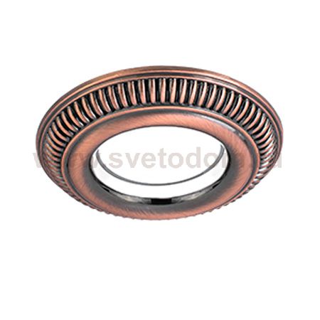 Светильник Gauss Antique CA040 Круг. Темная Бронза, Gu5.3 (CA040)