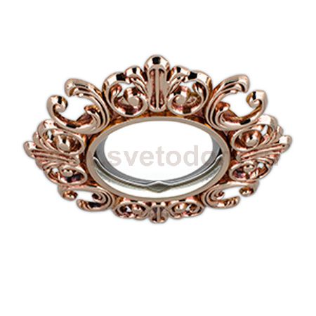 Светильник Gauss Antique CA046 Круг. Золото/Черный Gu5.3 (CA046)