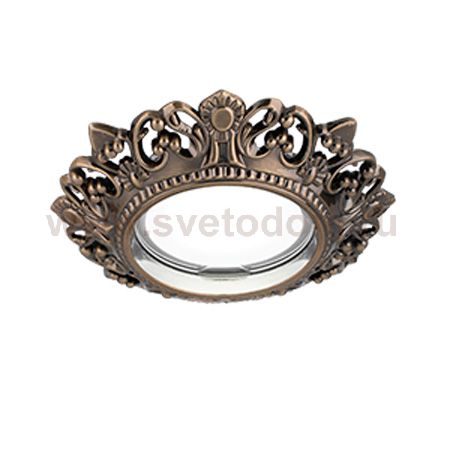 Светильник Gauss Antique CA053 Круг. Бронза Gu5.3 (CA053)