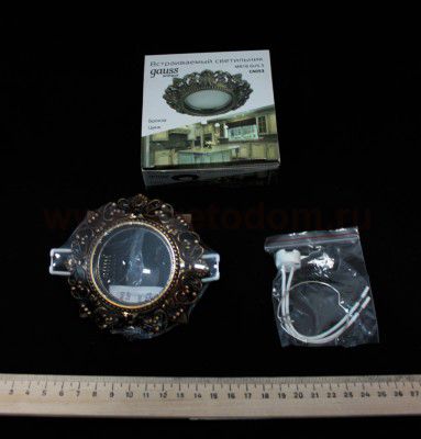 Светильник Gauss Antique CA053 Круг. Бронза Gu5.3 (CA053)