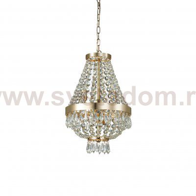Подвесной светильник Ideal Lux CAESAR SP4 ORO