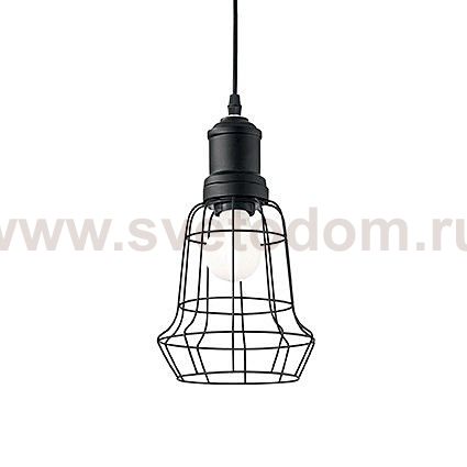 Ideal Lux CAGE SP1 SQUARE NERO Светильник подвесной