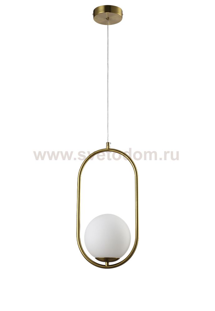 Светильник подвесной Crystal Lux CALLE SP1 BRASS (0281/202)