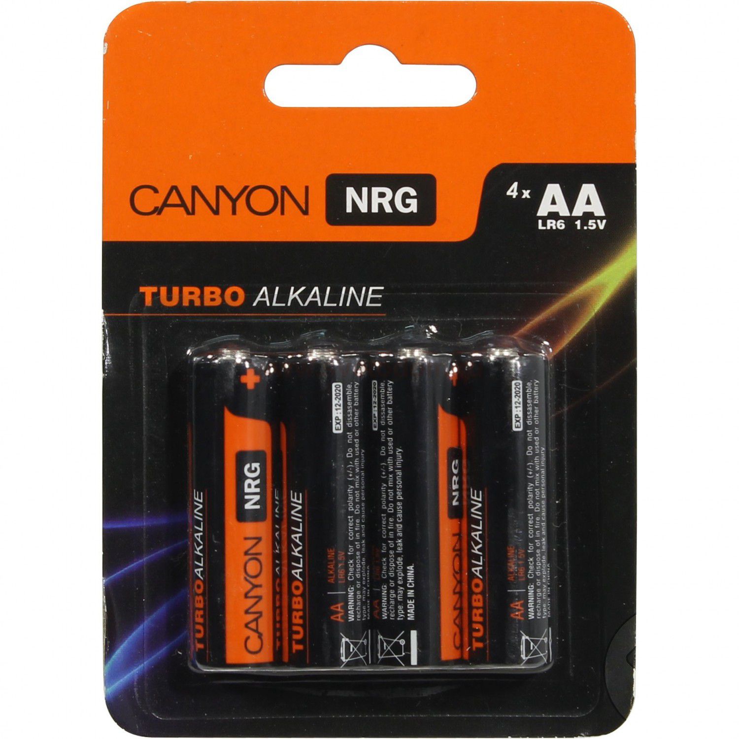 Пальчиковые батарейки AA CANYON 10шт