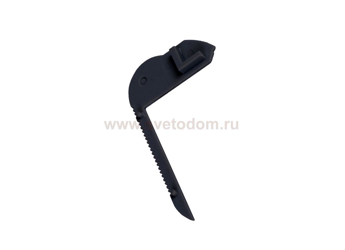 Алюминиевая боковая глухая заглушка для профиля DL18508 Donolux CAP 18508.1 Black