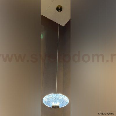 Светильник подвесной Crystallux CARAZON  SP1 BRASS CARAZON