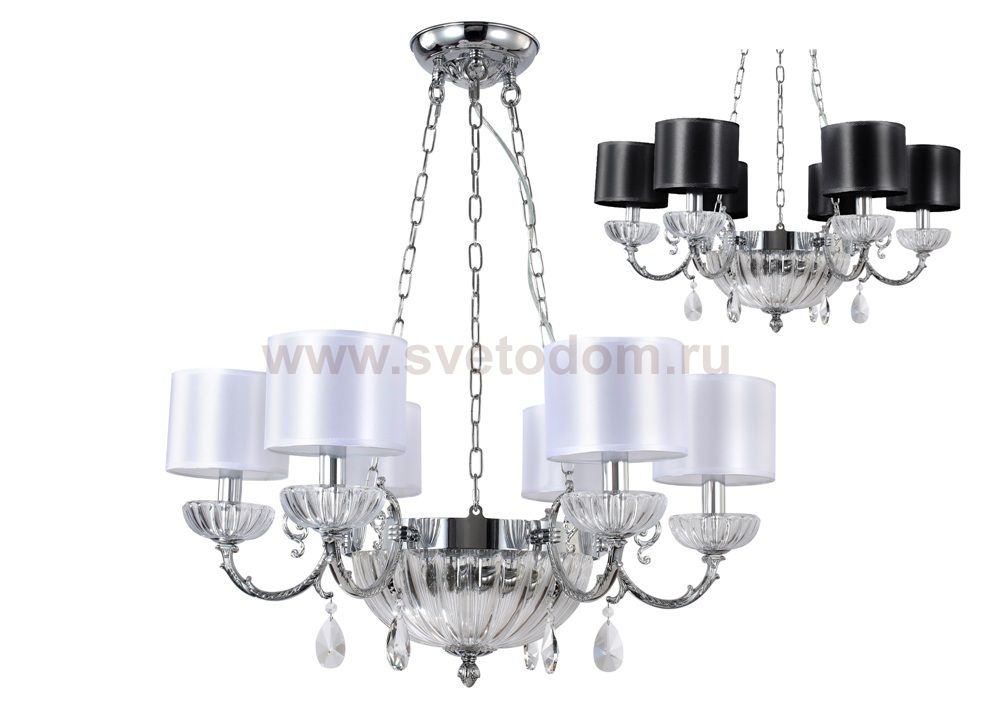 Люстра CARINO SP6+3 CHROME (1330/309) Crystal lux