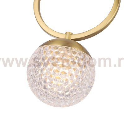 Светильник подвесной Crystallux CAROLINA SP1 V1 BRASS CAROLINA