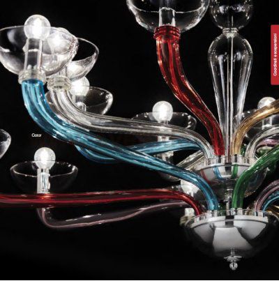 Люстра Ideal Lux CASANOVA SP12 COLOR