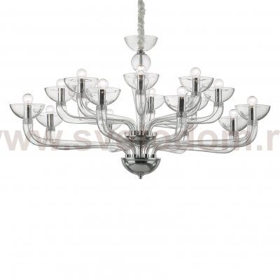 Люстра Ideal lux CASANOVA SP16 TRASPARENTE (44248)