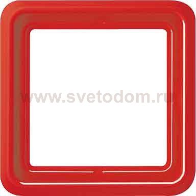 JUNG CD 500 Красный Рамка 1-я для клавиши 561 (CD581GLRT)