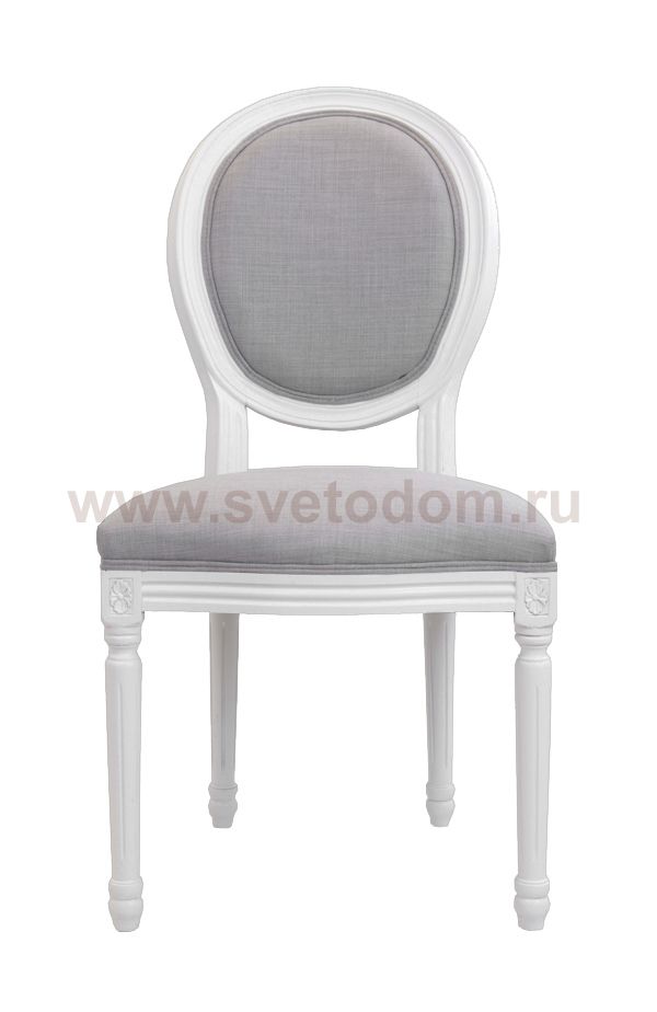 Дизайнерский обеденный стул Miro White and Grey MAK interior CF-1916A-W Серый