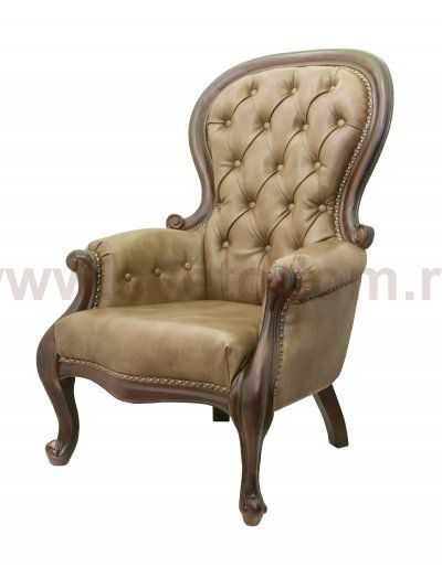 Классическое кресло Madre Brown MAK interior CH-295-B Коричневый