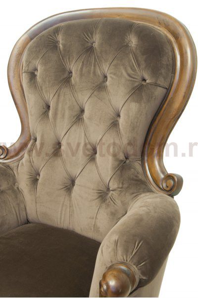 Классическое кресло Madre MAK interior CH-295 Коричневый